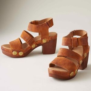 Antelope Suede Stud Sandals